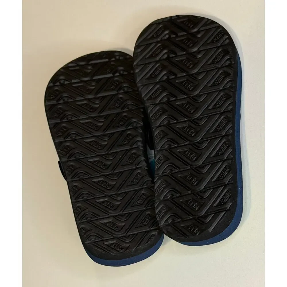 NWT Reef Little Ahi Boys Sandals in Aqua Green - Size 7/8